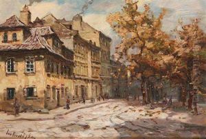 An Old-prague Motif by Iaro Prochazka