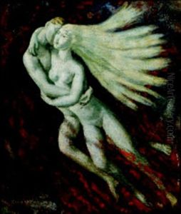 Embracing Nude Couple