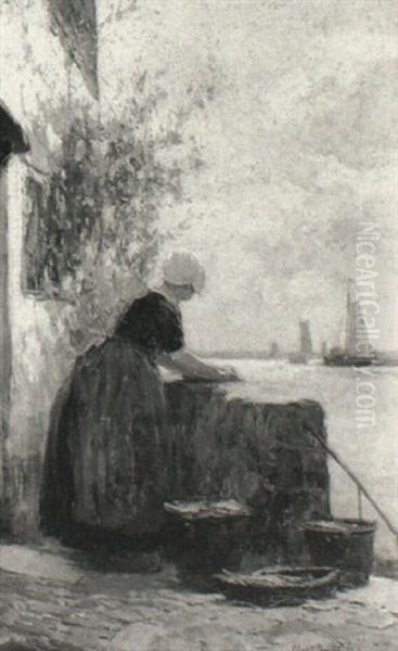 Waiting For The Boat - view 1