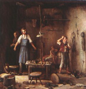In Der Werkstatt by Friedrich Proelss