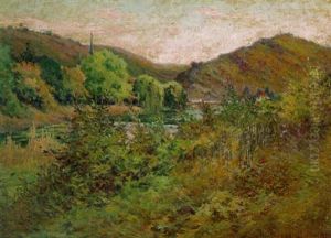 Gebirgige Fluslandschaft (ems) by Dimitri Von Prokofiev