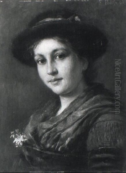 Dirndl Mit Edelweis Am Mieder - view 1