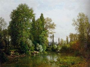 The Seine by Louis Hector Pron