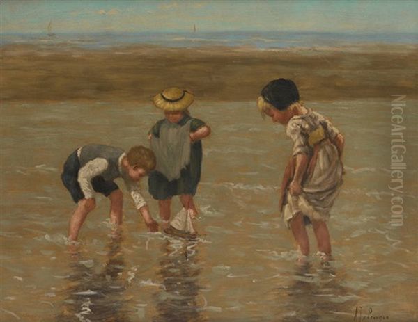 Les Jeux D'enfants A La Mer - view 1
