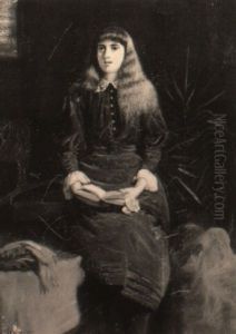 A Girl Reading by Albert Jurardus van Prooijen