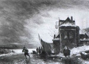 Winter Vor Der Stadt