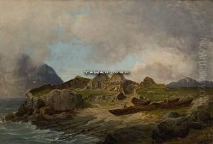 Fiskehytter Ved Fagefjord, Island