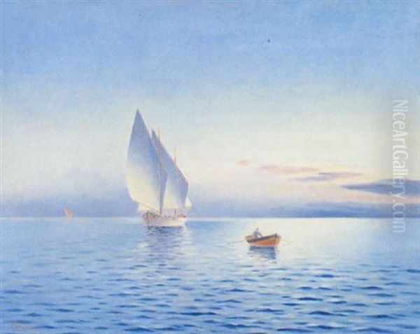 Sailing At Sunrise - view 1
