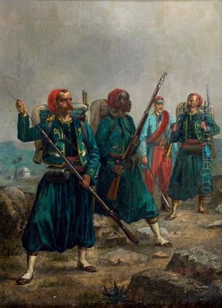 Zouave En Afrique Du Nord - view 1