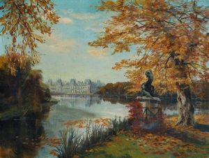 Park W Fontainebleau by Maurice Proust