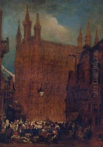 Louvain, France by Samuel Prout