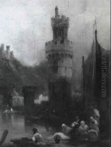 Old Constantinople by Samuel Prout