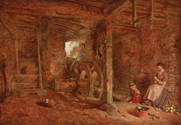 Interior Of A Ruined Mill Near Chippenham - view 1