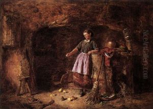 Feeding Chicks by Alfred Provis
