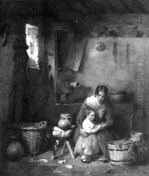 A Cottage Interior - view 1