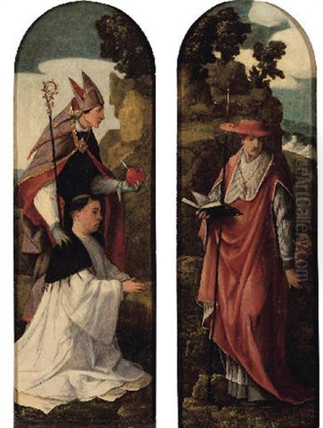 A Donor Presented By Saint Augustine - view 1