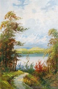 Road To The Lake (lake Wakatipu) by William Allen Bollard