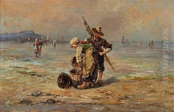Gathering Mussels - view 1