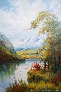 Lake Scene (lake Manapouri) Lake Scene (lake Manapouri)