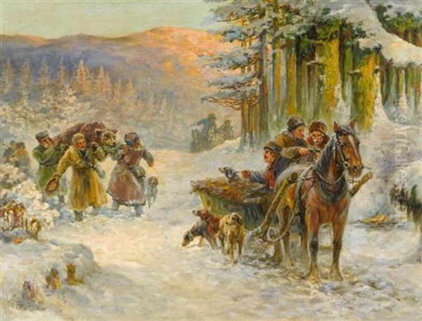 Die Barenjagd In Russland - view 1