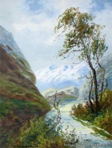 Otira Gorge by William Allen Bollard