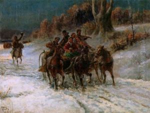 Frolicher Brautzug Im Schnee Frolicher Brautzug Im Schnee