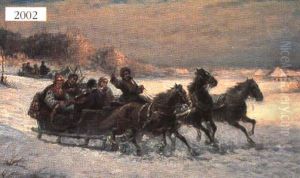 Troika Scene by Gustav Prucha