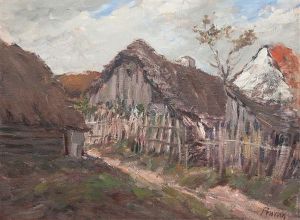Cottages In Iron Mountains by Jindrich Prucha