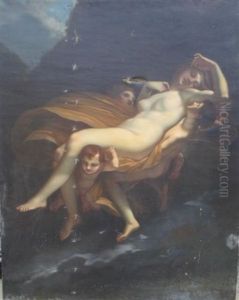 Enlevement De Psyche by Pierre-Paul Prud'hon