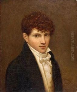 Portrait De Jeune Homme by Pierre-Paul Prud'hon