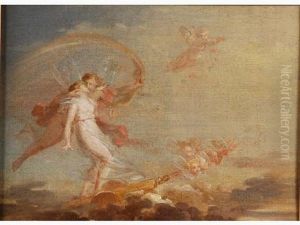 Le Baiser D'apollon by Pierre-Paul Prud'hon