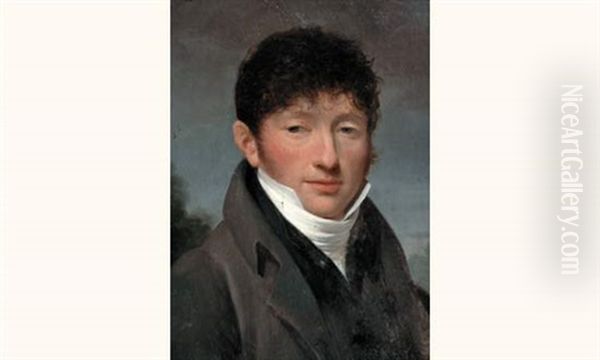 Portrait D'homme Devant Un Ciel Bleu - view 1
