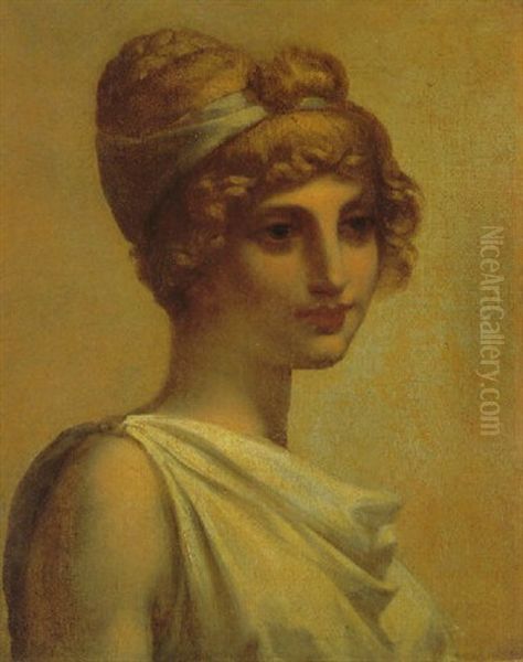 A Maiden In Grecian Attire - view 1