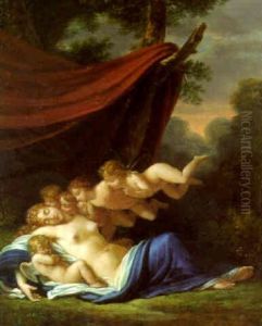 Venus Sleeping by Pierre-Paul Prud'hon