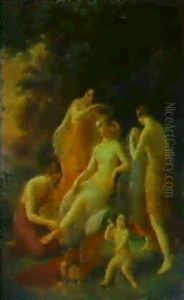 Die Toilette Der Venus by Pierre-Paul Prud'hon