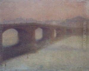 Le Pont De La Concorde by Gaston Prunier