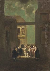 The Meeting by James Ferrier Pryde