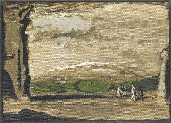 Study For The Deserted Garden - view 1