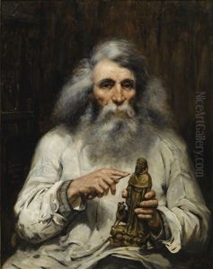 Le Sculpteur by Lucien Przepiorski