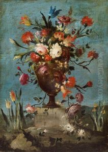 Blumenstilleben by  Pseudo Guardi