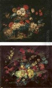 Nature Morte Aux Fleurs (+ Another; Pair) Nature Morte Aux Fleurs (+ Another; Pair)