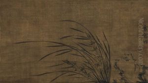 Orchid In Wind by Pu Ming