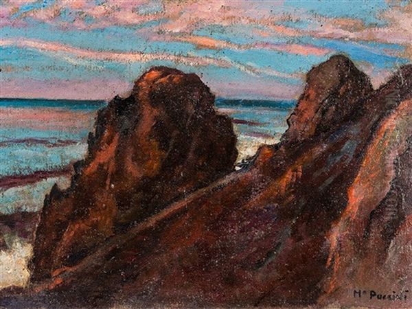 Rocky Coast In Italy, Around - view 1