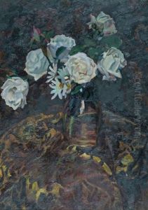 Rose Bianche by Mario Puccini