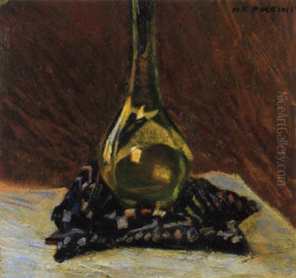 Natura Morta Con Vaso Verde - view 1