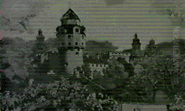 Blick Auf Den Munzturm In Hall In Tirol - view 1