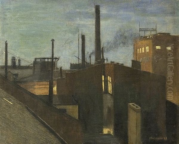 Evening At The Dieterich Brewery - view 1