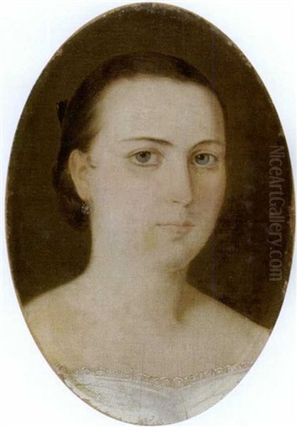 Retrato De Maria De Las Nieves De Santa Coloma Y Azcuenaga De Lavalle (fragment) - view 1