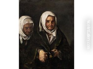 Beggar Women by Antonio Puga