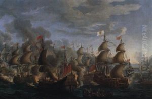 Combat Naval by Pierre Puget